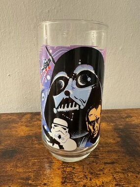 Vintage Star Wars Darth Vader Coca-Cola Collectors Glass